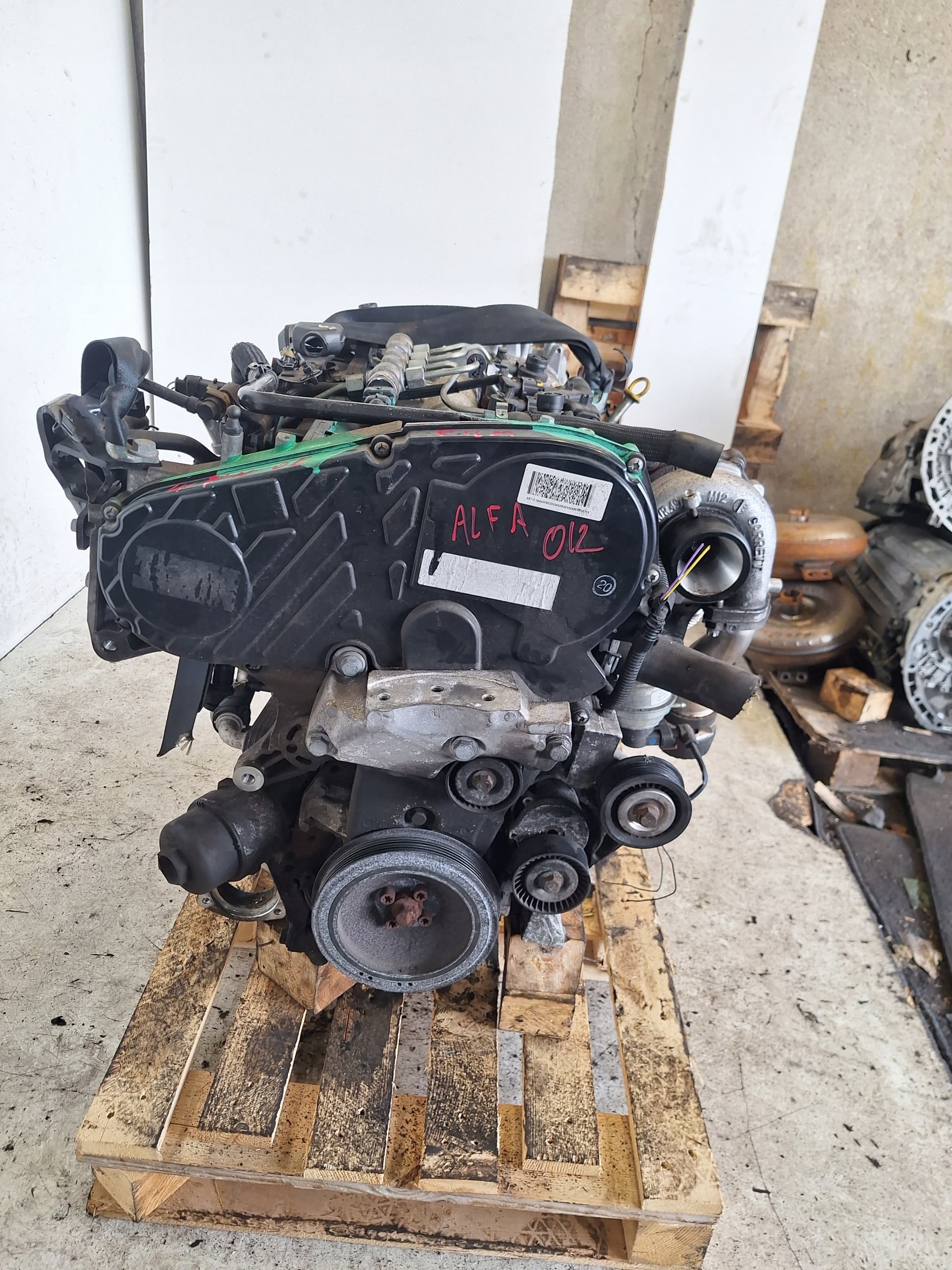Moteur A 20 DTE — vue 3