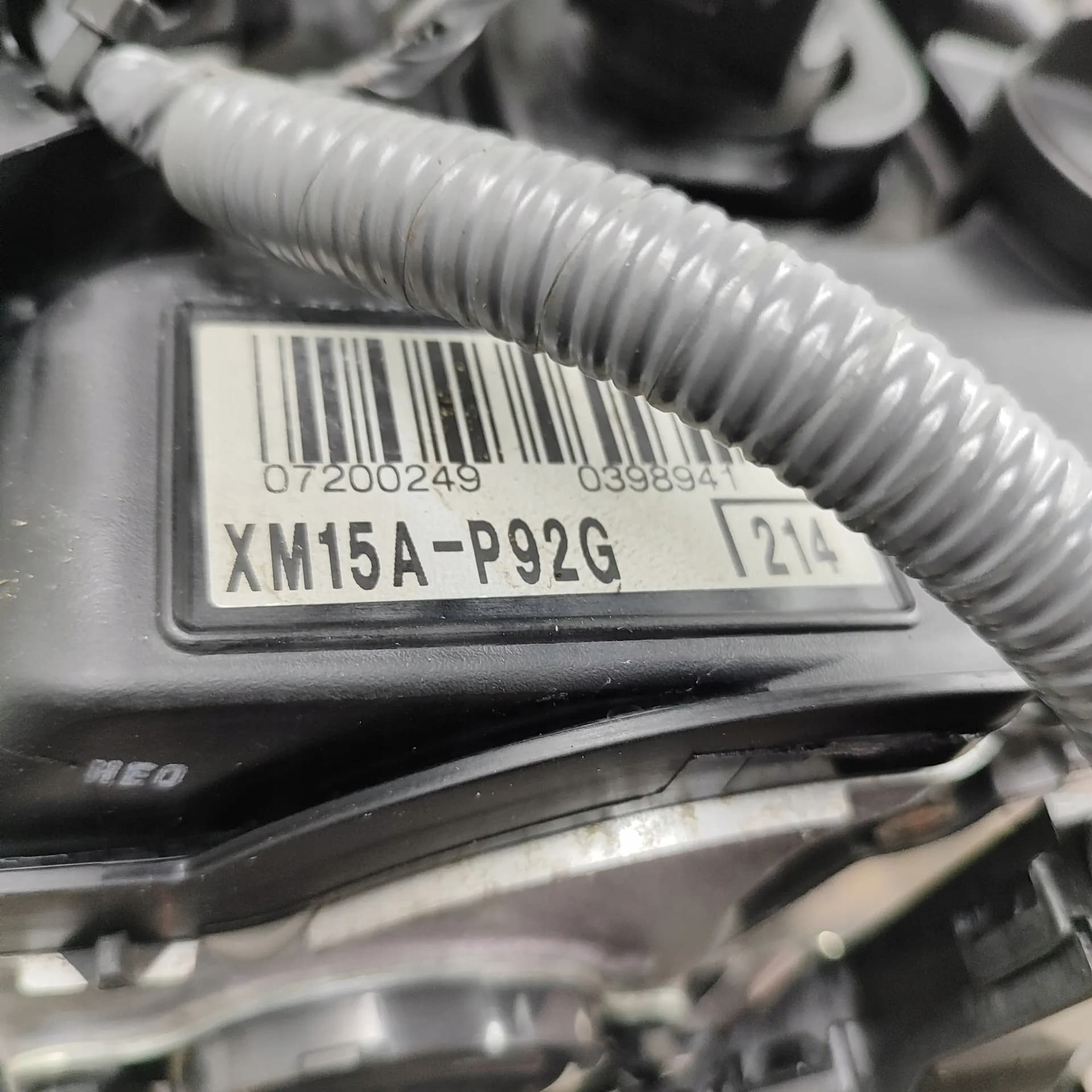 Moteur M15A-FXE — vue 7