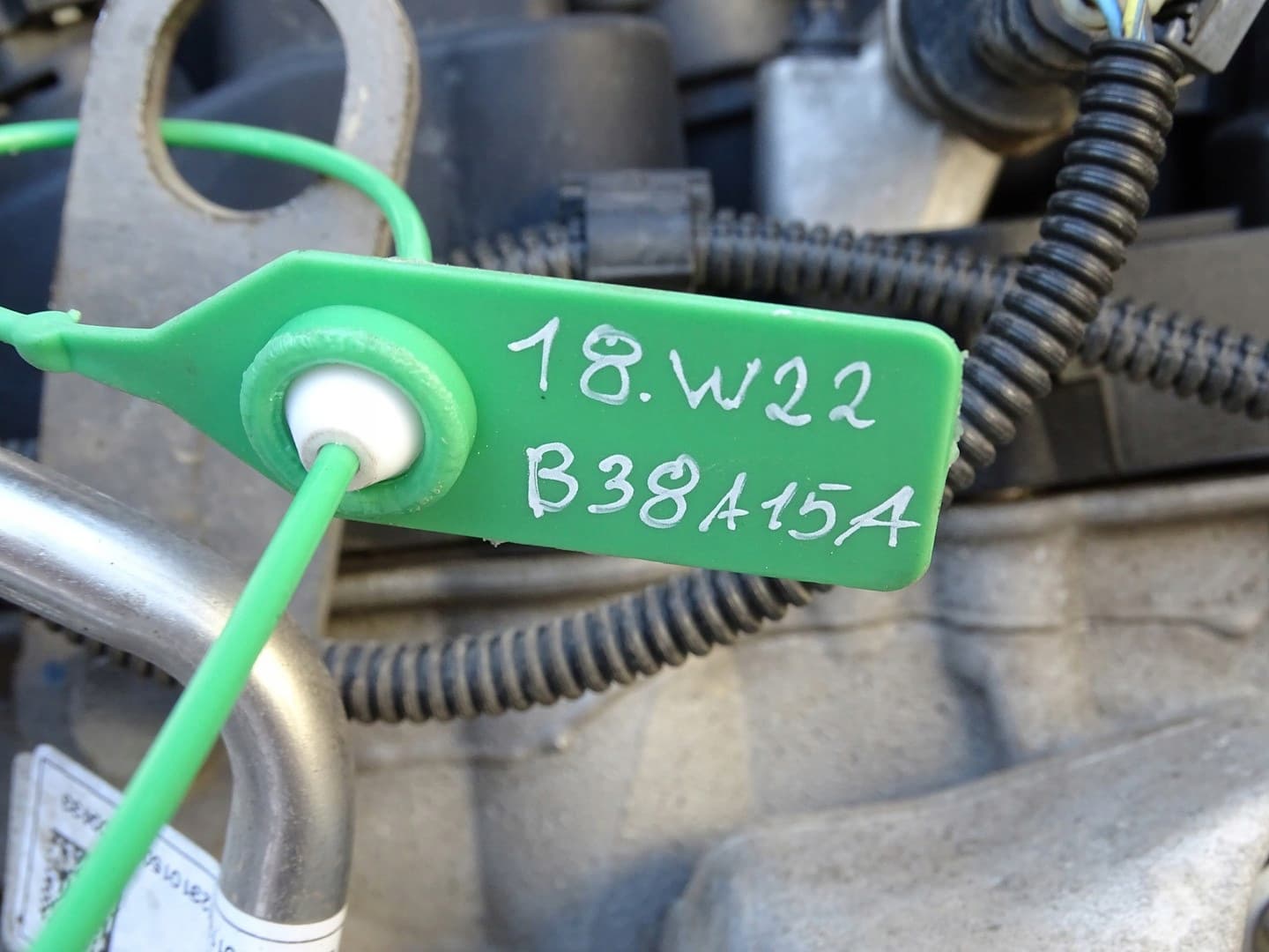 Moteur B38 A15 A — vue 13
