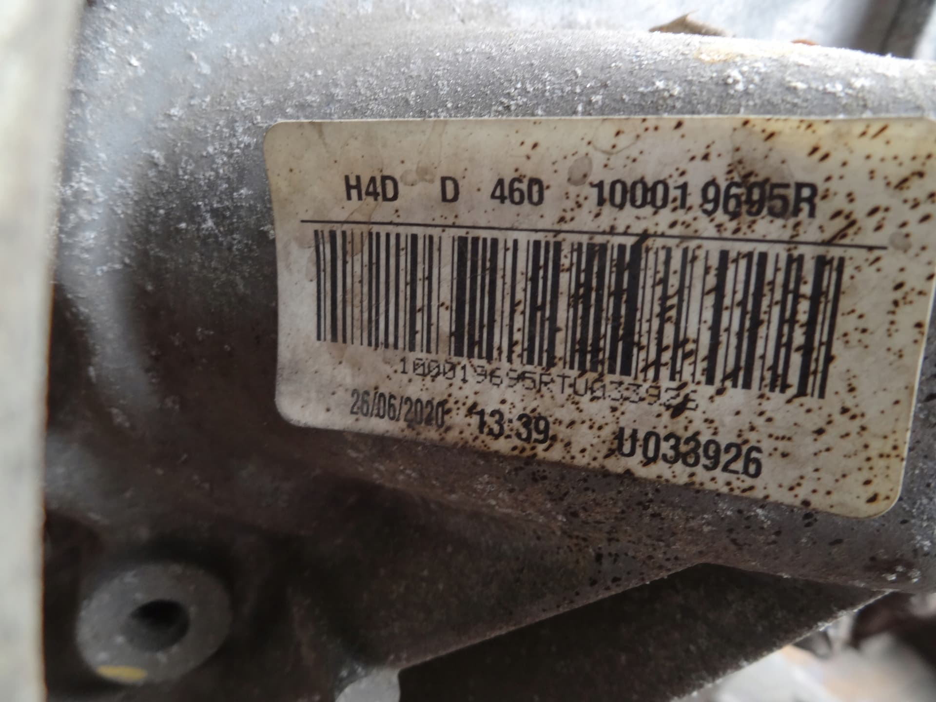 Moteur H4D 460 — vue 4