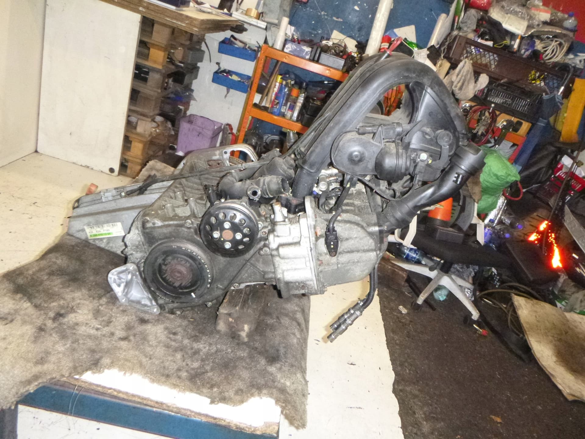 Moteur M 266.940 — vue 2