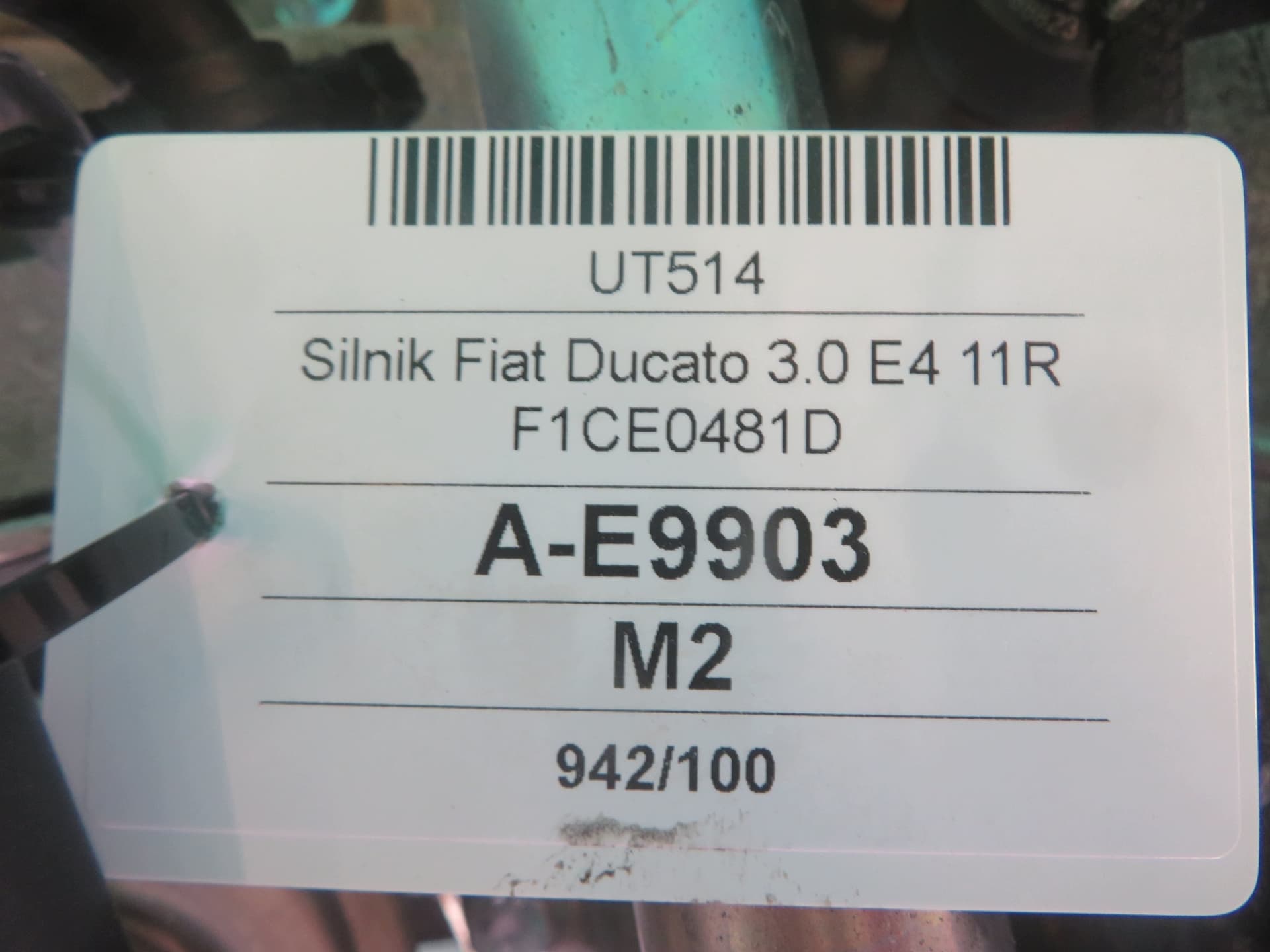 Moteur F1CE0481D (F30DT) — vue 9