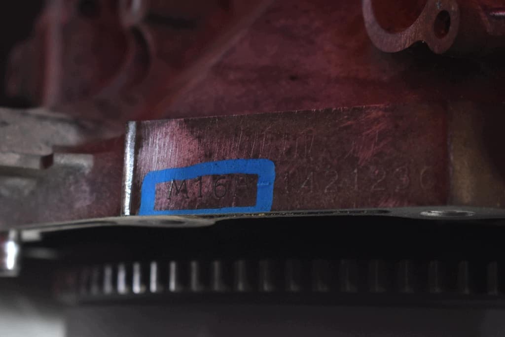 Moteur M16A — vue 8