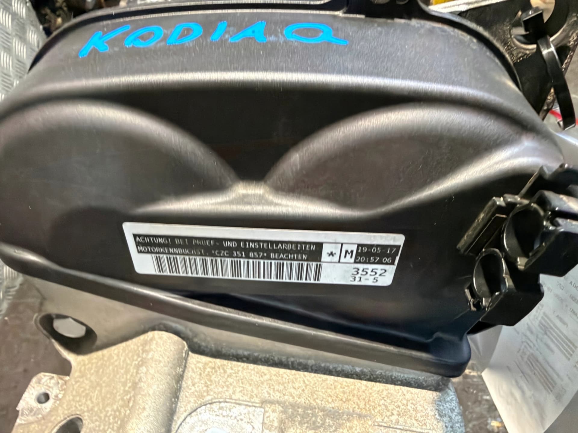 Moteur CZCA — vue 5