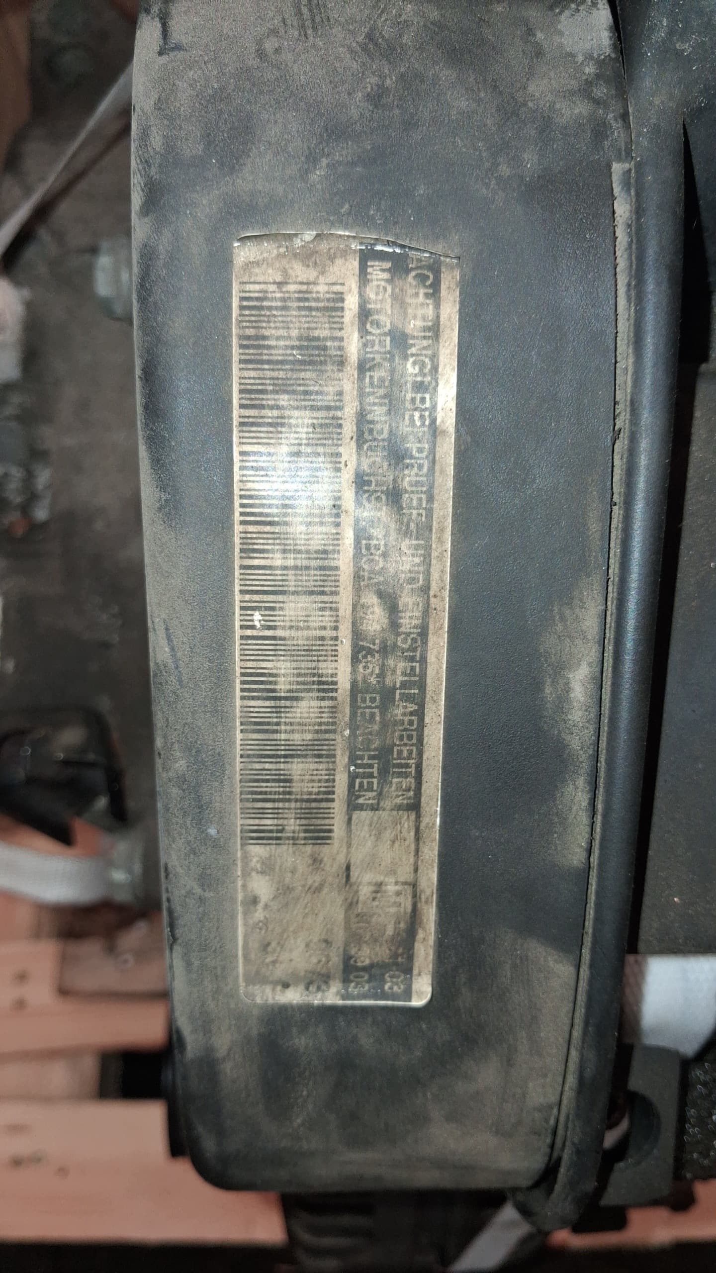 Moteur BCA — vue 6