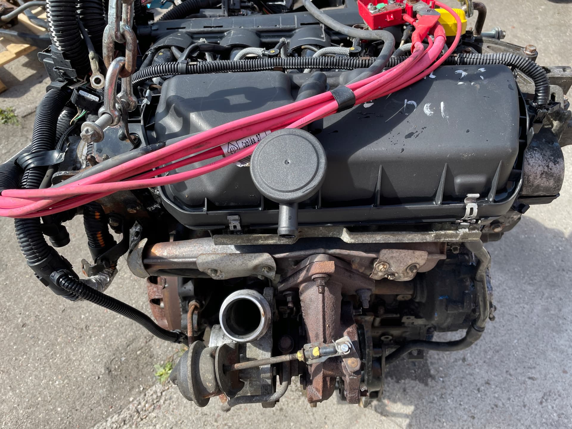 Moteur G9U 650 — vue 3