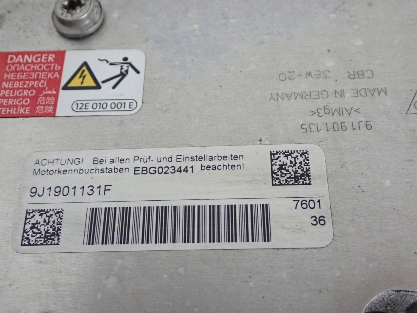 Moteur EBG — vue 6