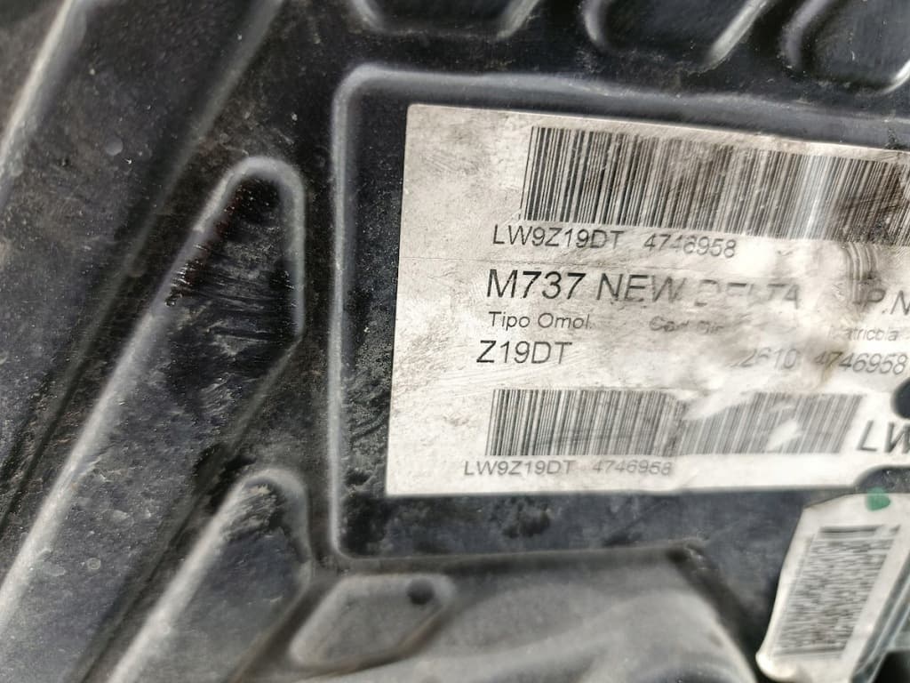 Moteur Z 19 DT — vue 7