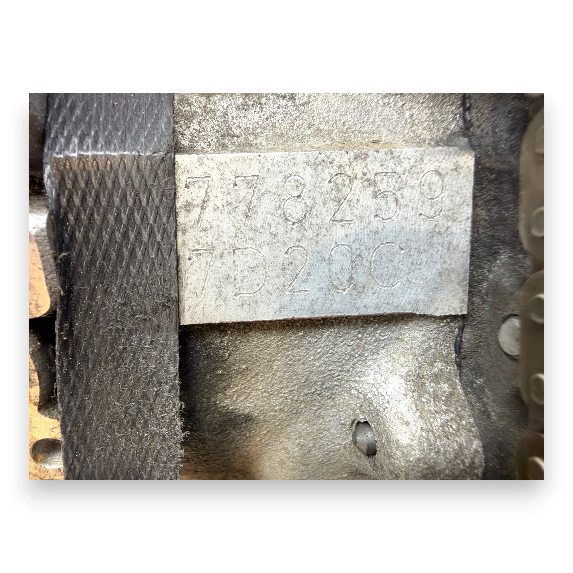 Moteur N47 D20 C — vue 2