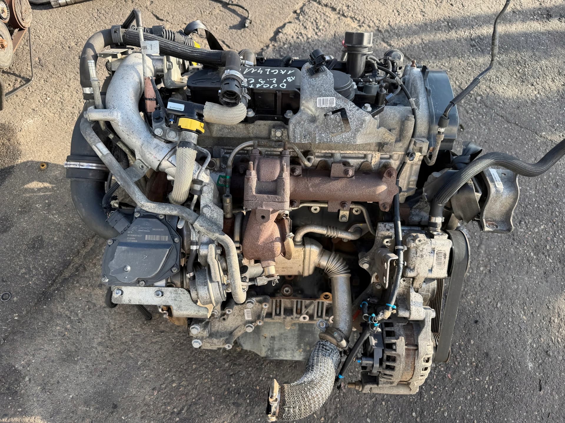 Moteur F1AGL411D — vue 3
