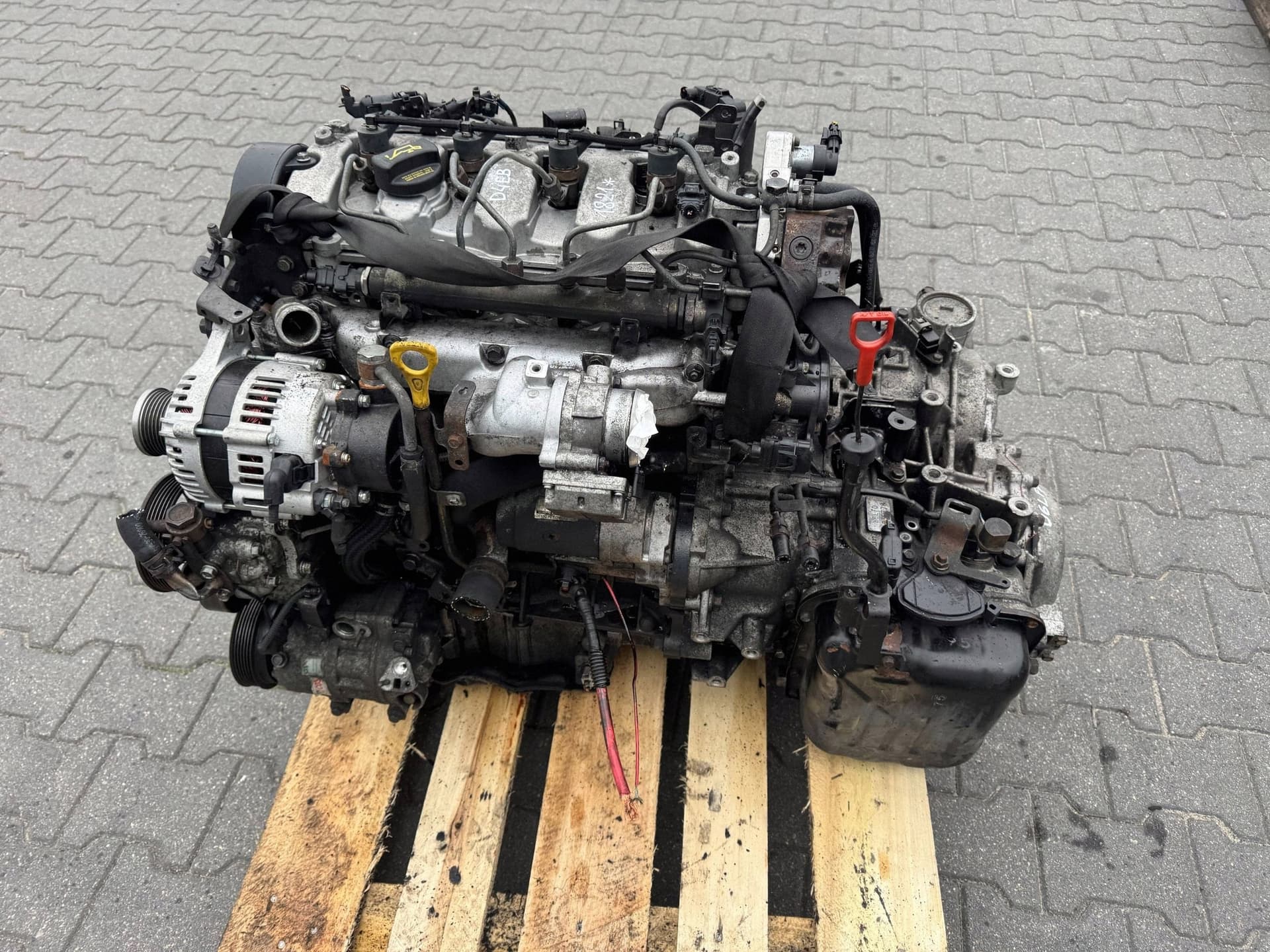 Moteur D4EB — vue 4