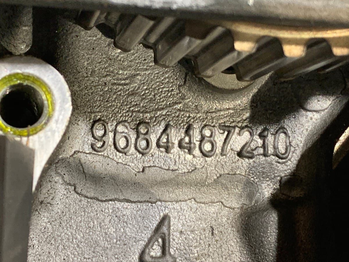 Moteur 9HR (DV6C) — vue 10