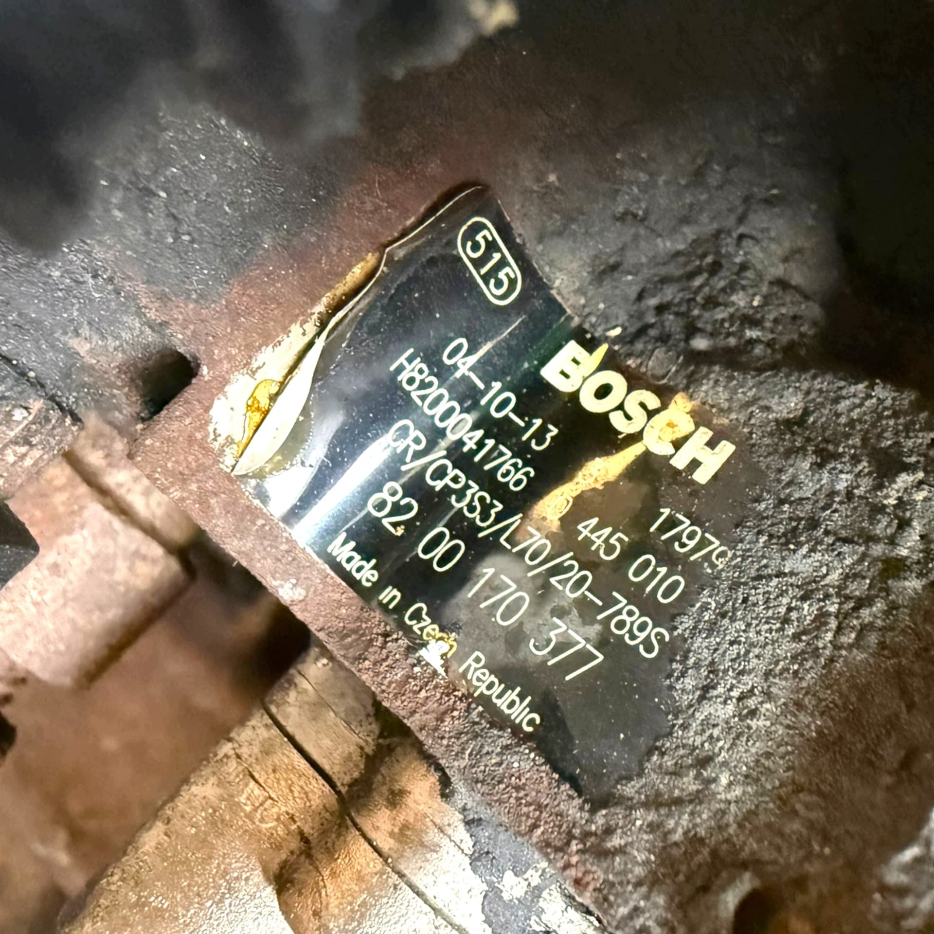 Moteur G9U 754 — vue 5