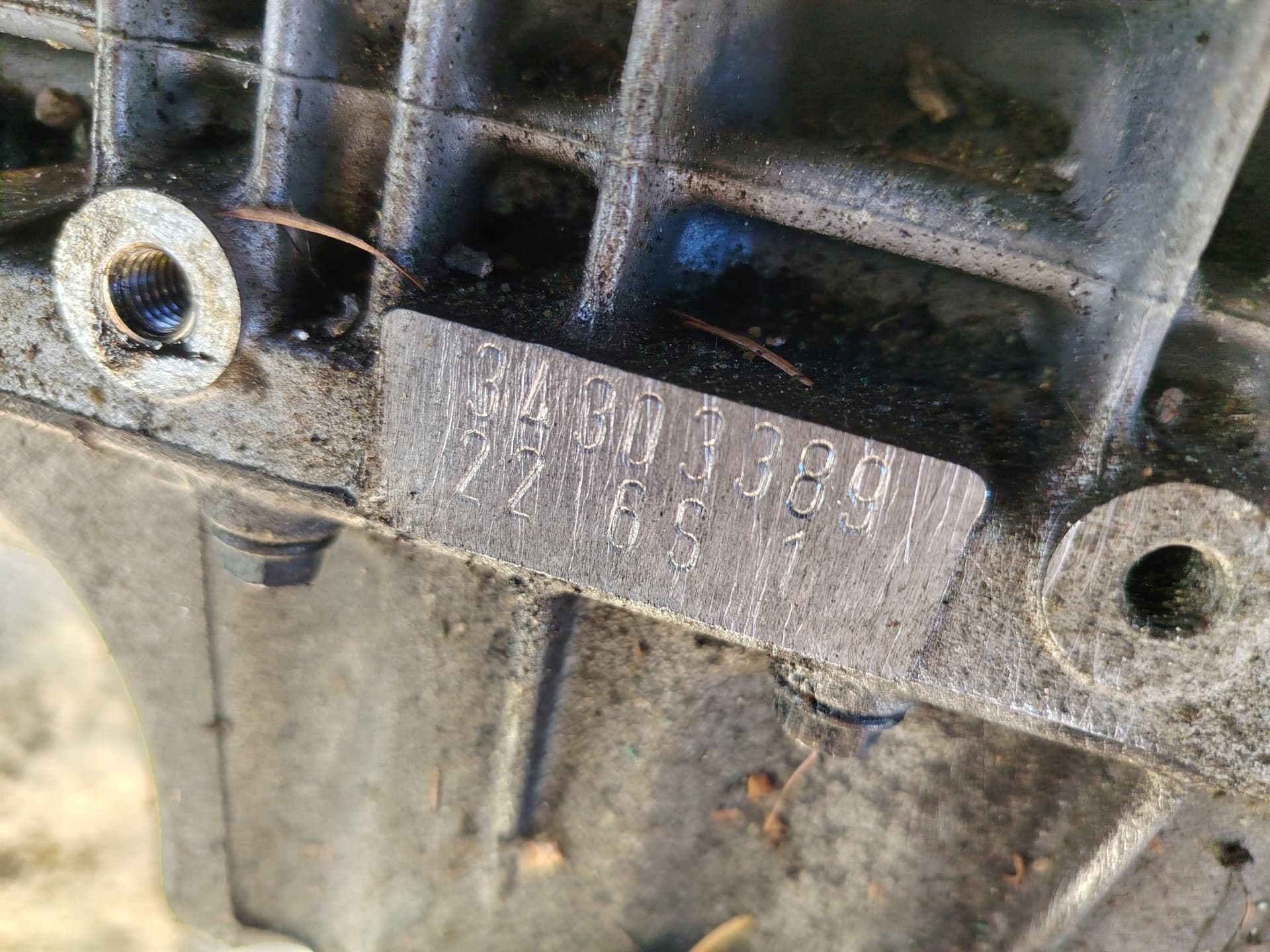 Moteur M54 B22 (226S1) — vue 8