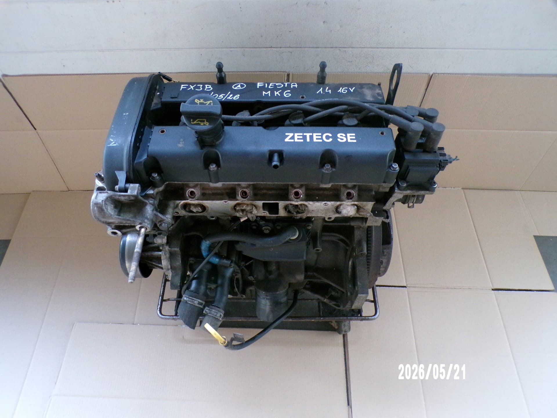 Moteur FXJB pour Ford Fiesta