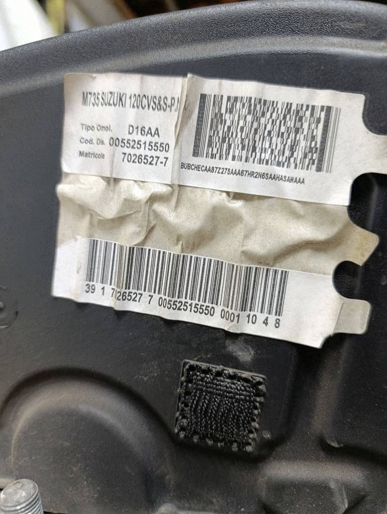 Moteur D16AA — vue 4