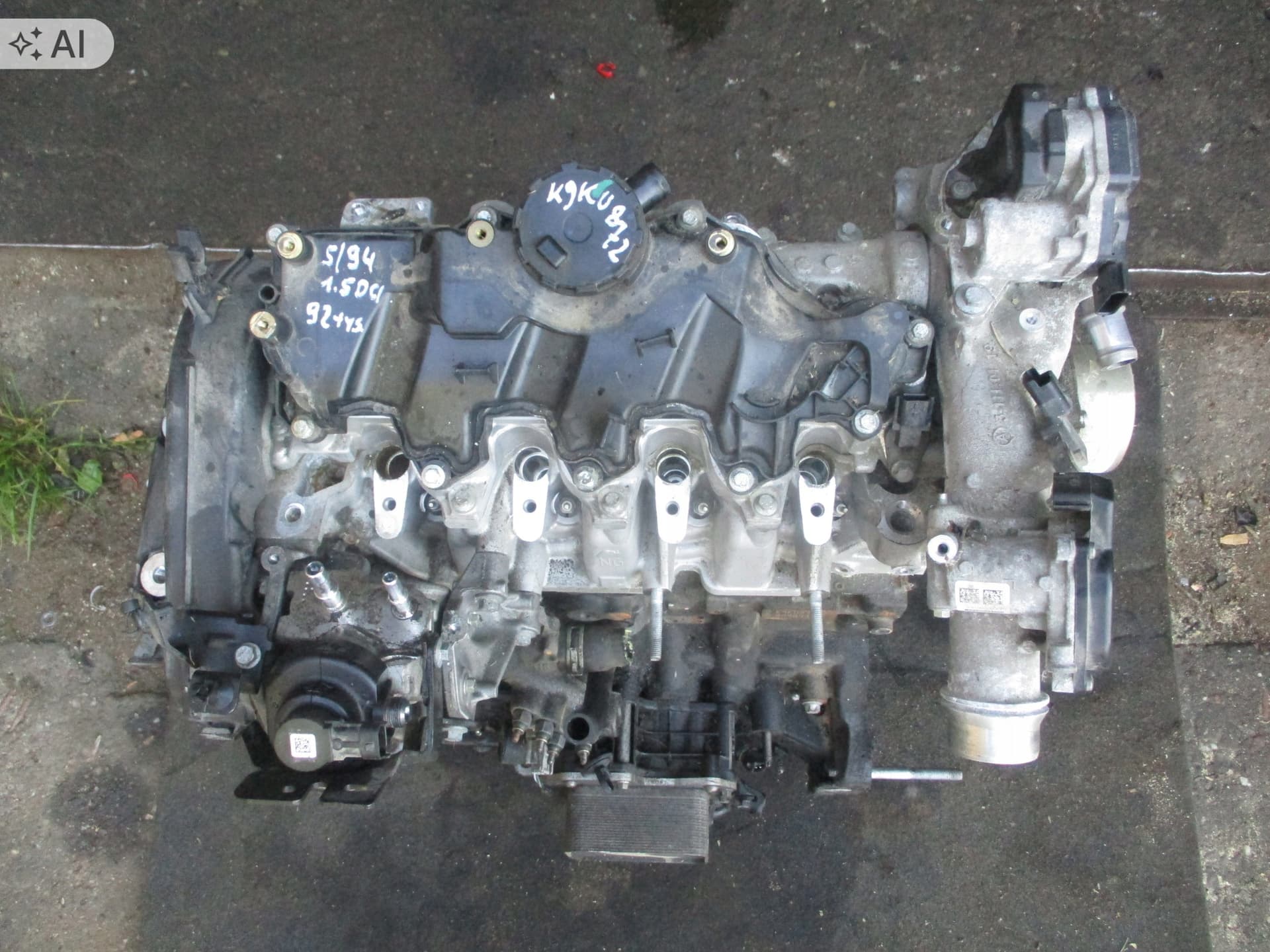 Moteur K9K 646 — vue 3