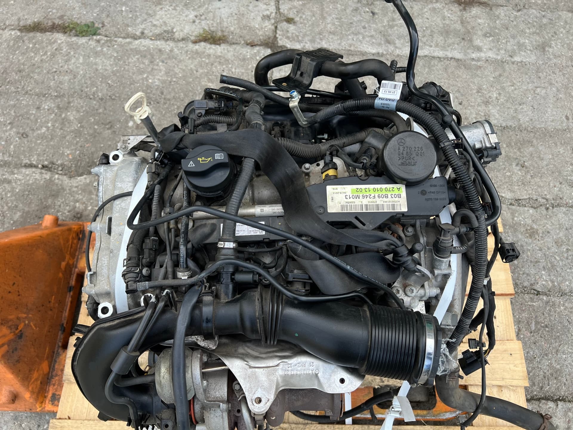Moteur M 270.910 — vue 12