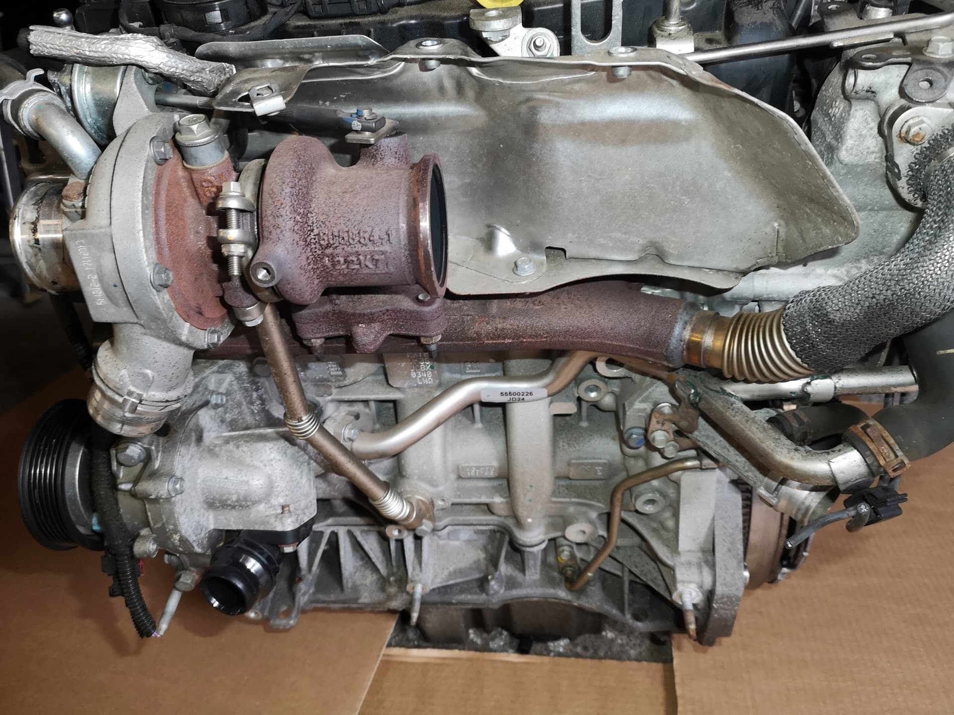 Moteur B 16 DTE — vue 2
