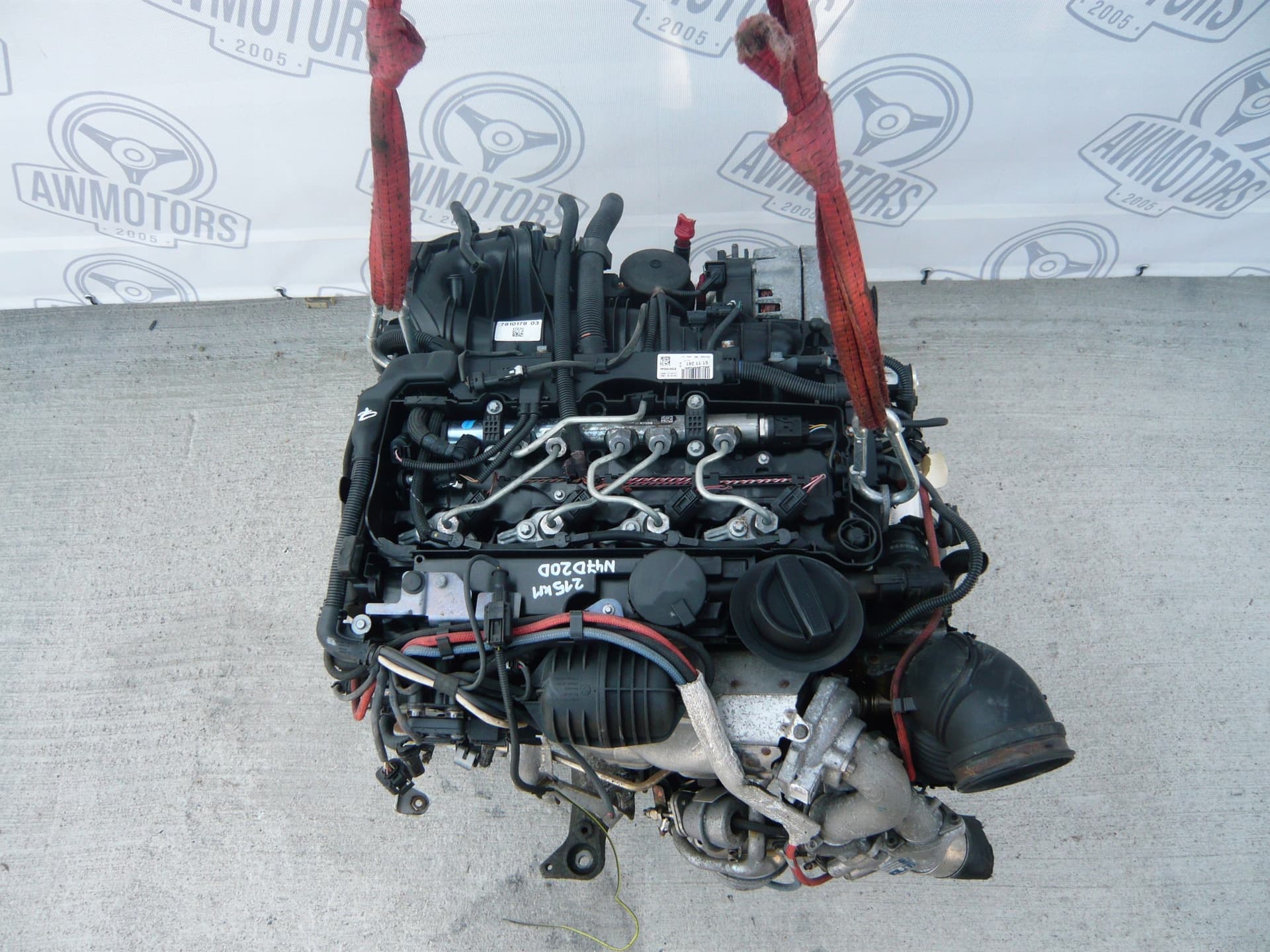 Moteur N47 D20 D pour BMW Serie 1