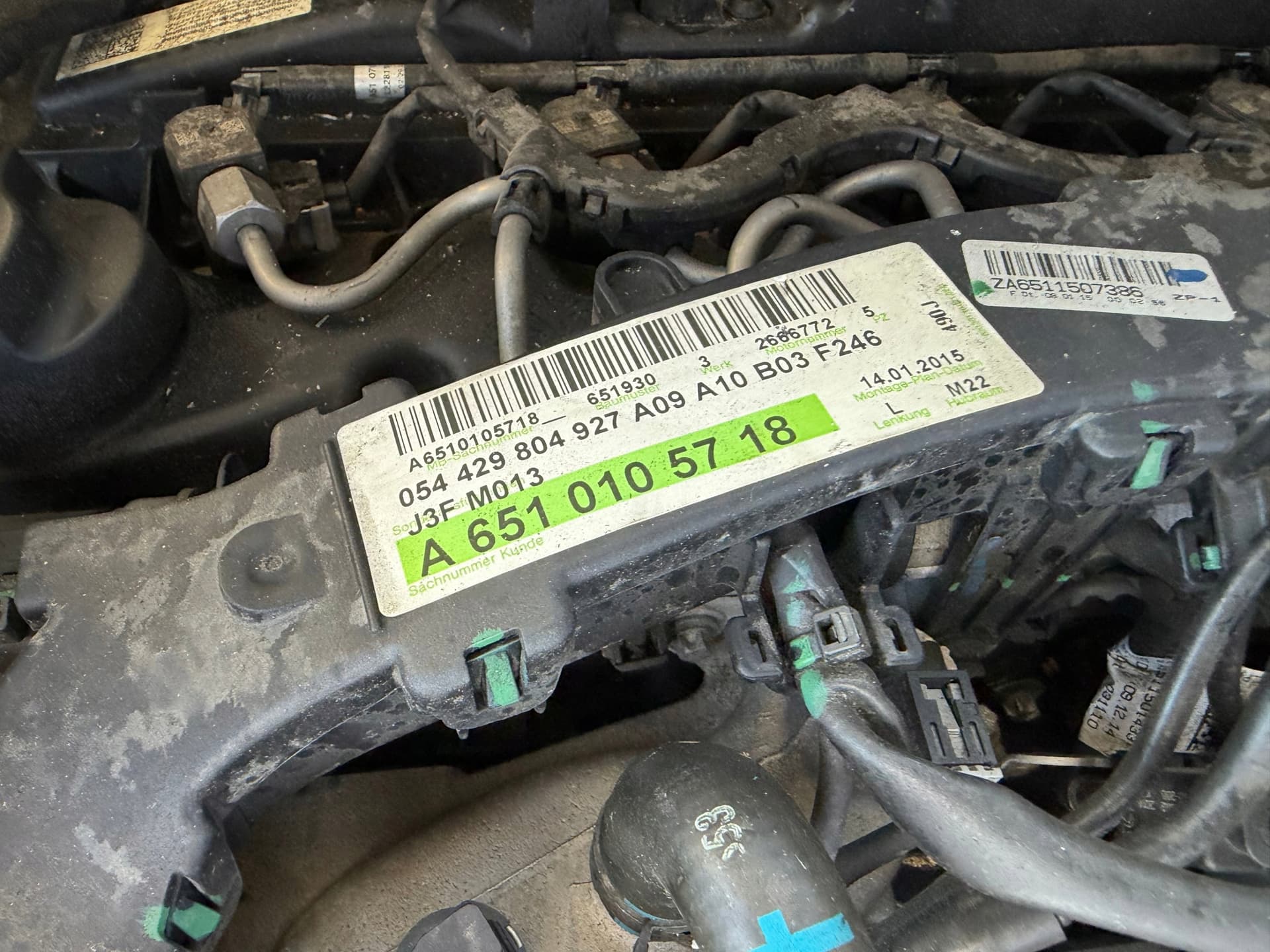 Moteur OM 651.921 — vue 2